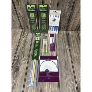 Lot Of 7 New Knitting And Crochet Tools, Knit Picks, Clover